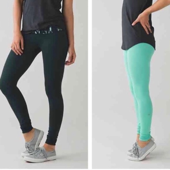 Lululemon reversible yoga pants - Picture 2 of 9